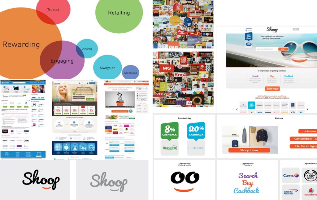 alt Images from the rounds of brand identification, market fit, and early iterations.